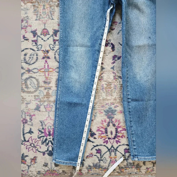 MADEWELL Jeans Women's 28 Blue Medium Wash High Rise Skinny Crop Denim Zip Fly - Picture 7 of 15